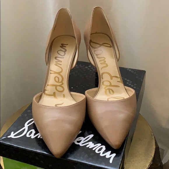 sam edelman camel pumps